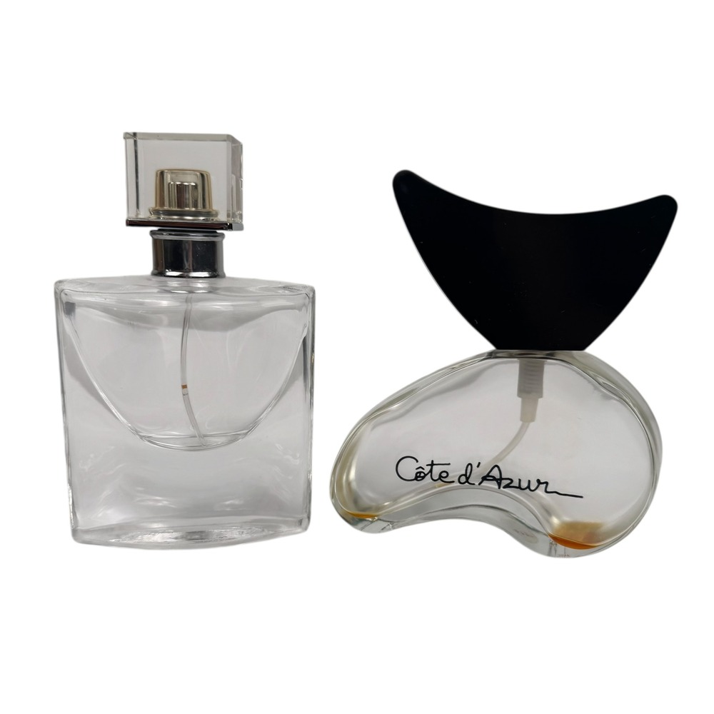 Cote d'Azur Empty Perfume Bottles Decorative Collectible Set of Décor A14Q